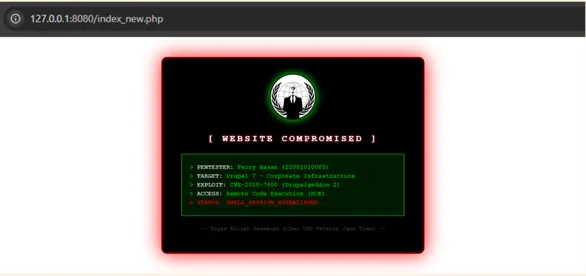 دروپال با Metasploit